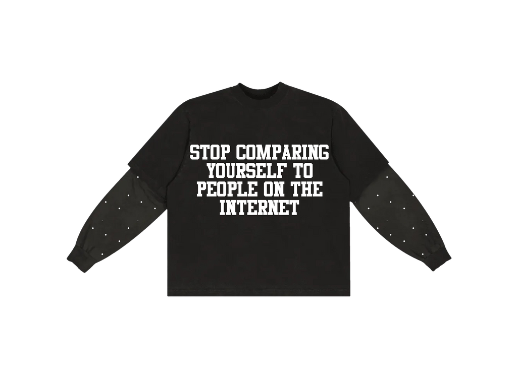 Internet Comparison Double Layer Tee