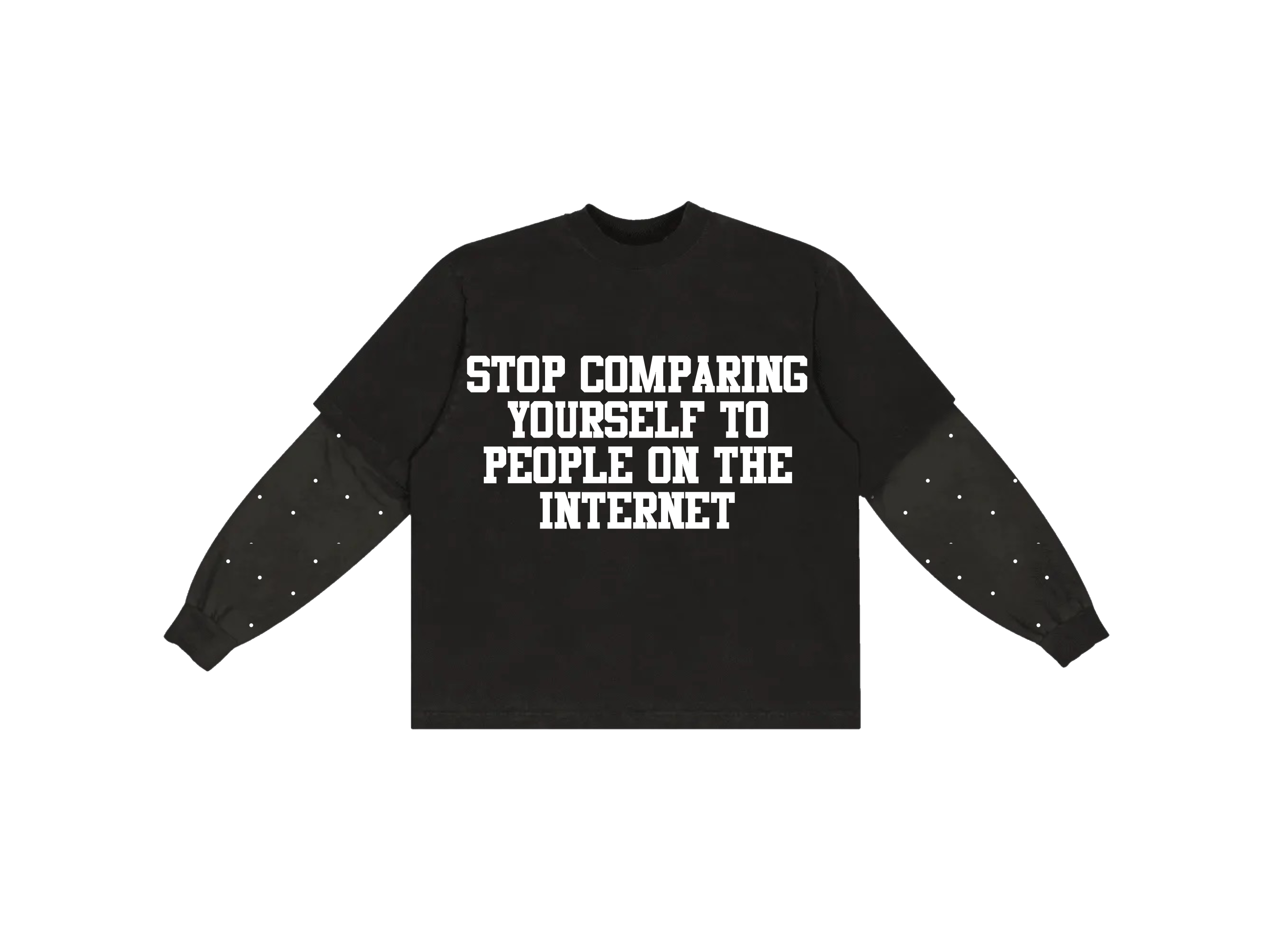 Internet Comparison Double Layer Tee