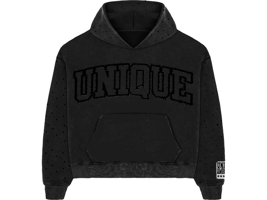 Unique Rhinestone Hoodie